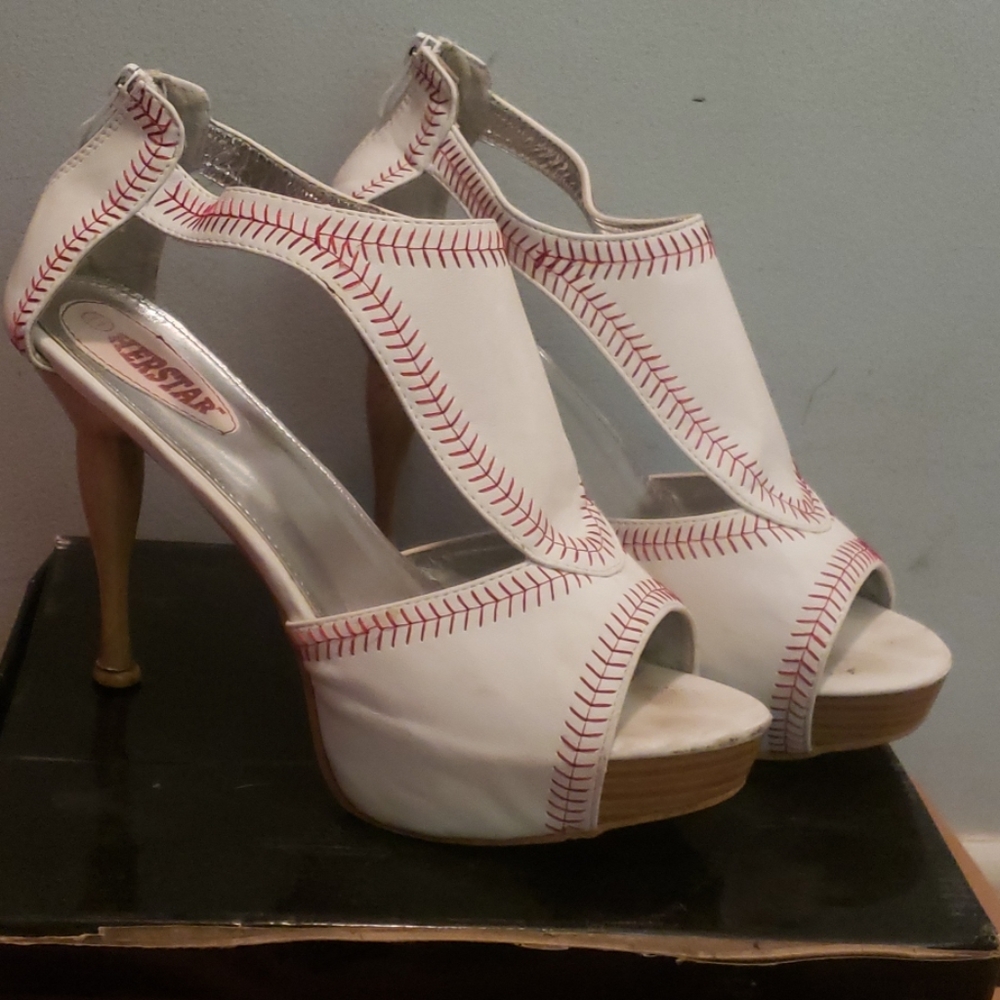 COPY - Baseball Stilettos- AVAILABLE